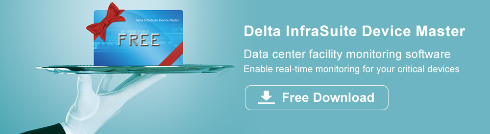 Delta InfaSuite Device Master - Data center facility monitoring software