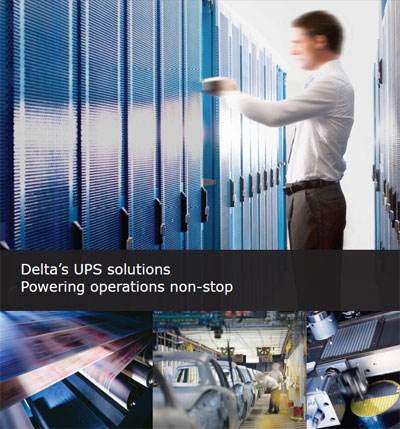 Delta’s UPS solutions, Powering operations non-stop