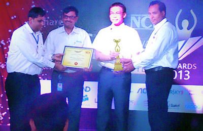 Delta India MCIS bags award for Leadership in Most Energy efficient UPS manufacturer by NCN media for Second Consecutive Year
