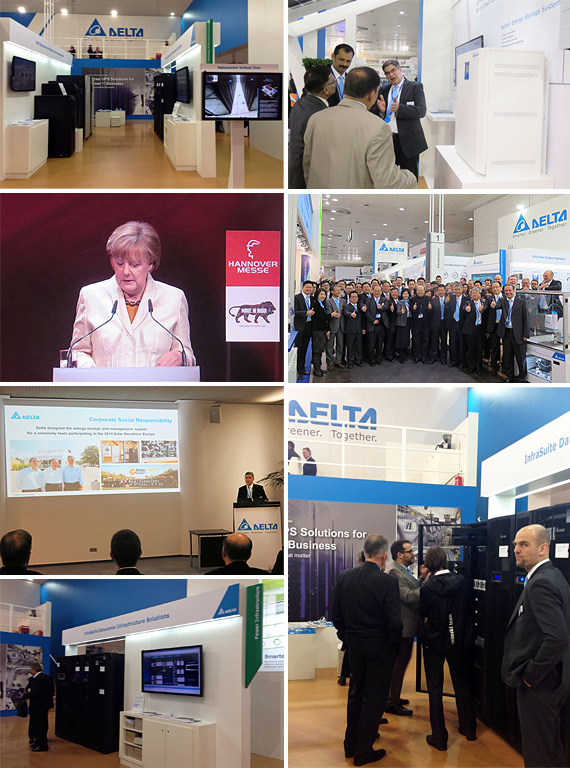 Delta Showcases Smart Solutions for Automation and Energy Management the World's largest Industrial Fair, Hannover Messe 2015