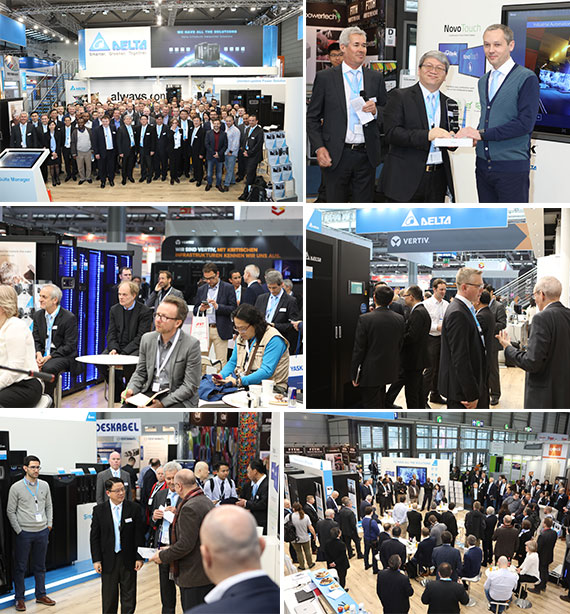Delta returns to Hannover for CeBIT — visitors enthusiastic about innovative data center solutions