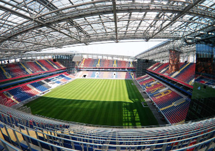 La Serie Delta HPH garantiza la energía en uno de los estadios de fútbol más modernos de Moscú. El estadio tiene capacidad para 30.000 personas y atiende a todas las exigencias de la UEFA y de la FIFA