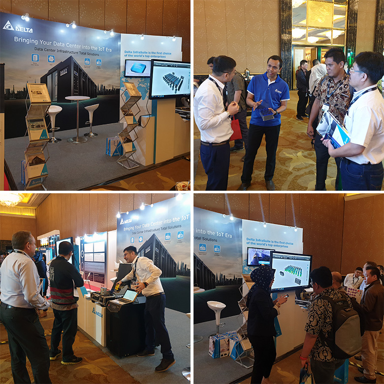 Delta Launches Secure and Sustainable Data Center Infrastructure Solutions at DCD Jakarta 2019