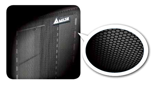 Modular Server Racks with 70% Perforation by Delta