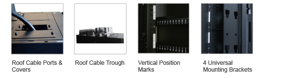 modular rack's features