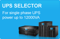 Single Phase UPS Selector