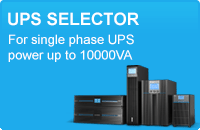 Single Phase UPS Selector