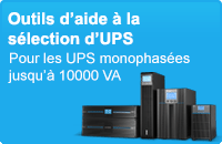 Outils d’aide à la sélection de système d‘alimentation non interruptible