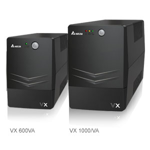 Delta UPS VX Series, Line-interactive, 600/1000VA