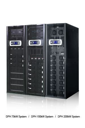 Delta Data Center - DPH Series, Three Phase, 25-200 kW, Scalable up to 800 kW in parallel 