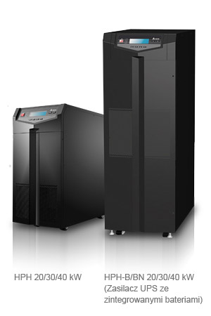 Gama produktów UPS Delta - Ultron Seria HPH, trójfazowa20/30/40 kW 