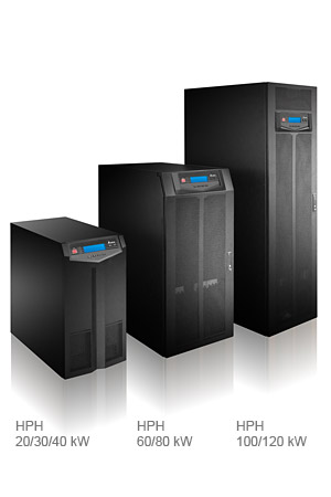 Delta UPS - Série HPH, Trifásico, 20/30/40/60/80/100/120 kW Delta UPS - Série HPH, Trifásico, 20/30/40/60/80/100/120 kW