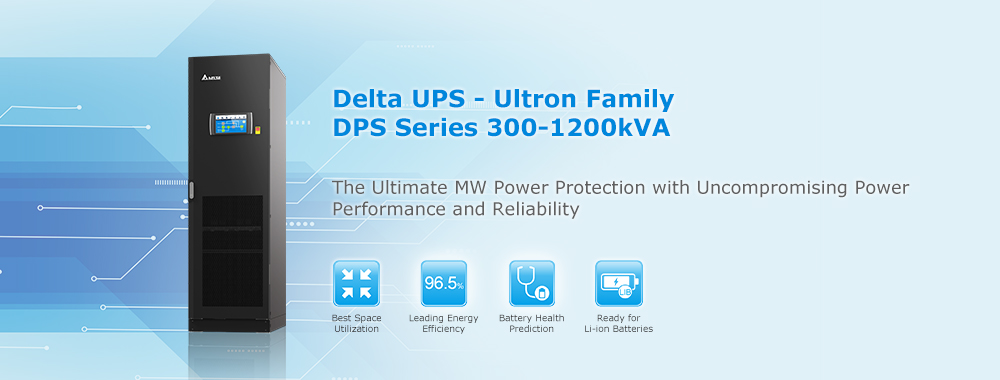 Delta DPS Series, Three Phase UPS, 300-1200kVA