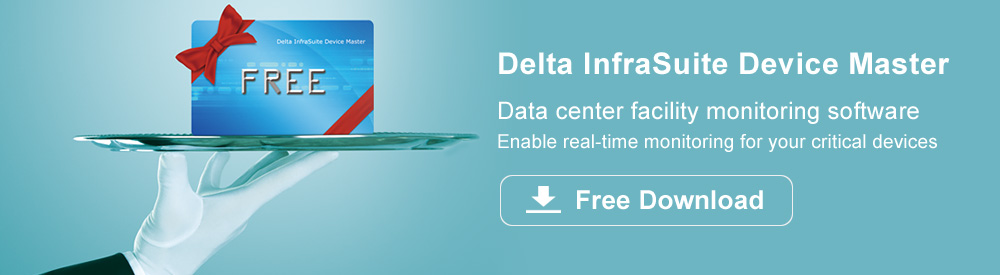 Delta InfaSuite Device Master - Data center facility monitoring software 