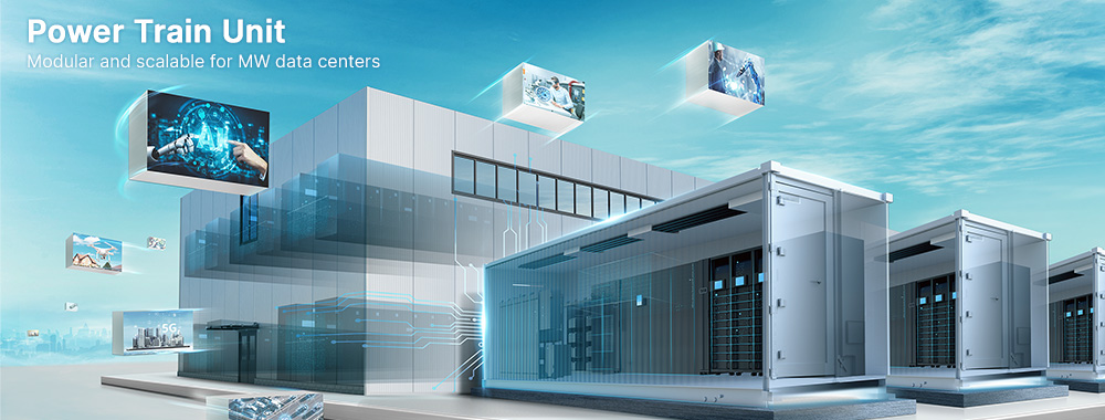 Delta Data Center - Power Container Solutions, Power Train Unit, PTU