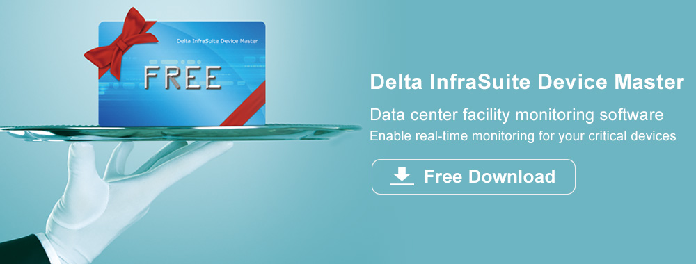 Delta InfraSuite Device Master - Data center facility monitoring software