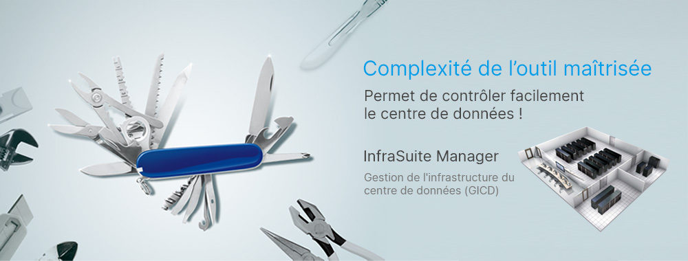 One Tool Complexity Mastered - InfraSuite Manager - Data Center Infrastructure Management 