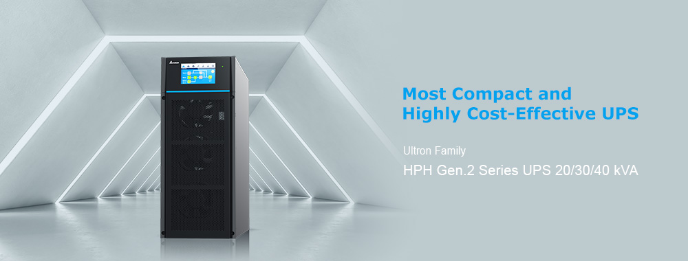 Delta HPH Gen.2 Series UPS, Three Phase, 20/30/40 kVA