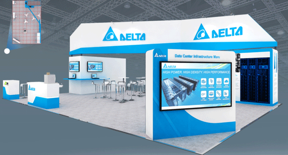 Delta Booth at DCW 2018