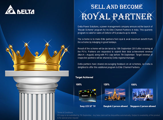 India 2015 -Royal Partner