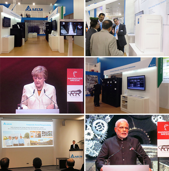Delta Showcases Smart Solutions for Automation and Energy Management the World's largest Industrial Fair, Hannover Messe 2015
