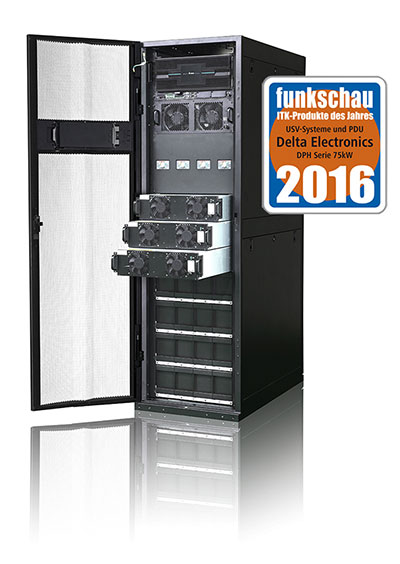 UPS Modular DPH 75kW gana premio de 3o lugar