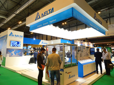 Delta's booth at Matelec 2016