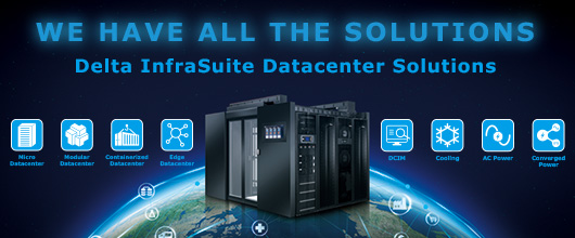 Delta’s InfraSuite datacenter solutions 