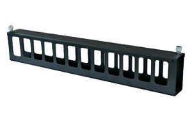 Delta - Canal de gestão de cabos horizontal 1U para modelos de rack