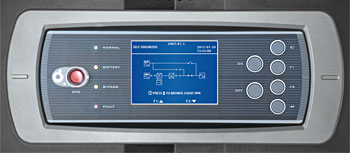 Interface de controlo de fácil utilização