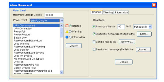 Responsive Action – Delta Power Management Software