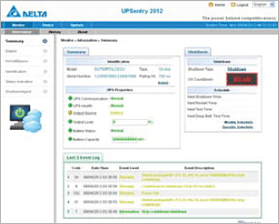 UPSentry 2012 - Event tracking