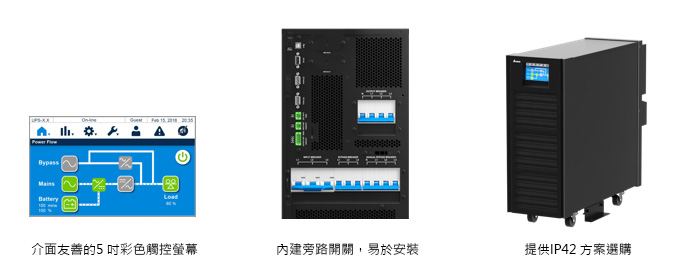 HPH Gen.2 系列, 三相不斷電系統 20 - 40 kVA - 特色