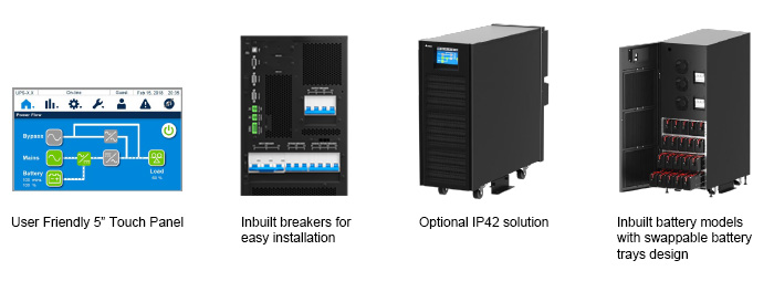 HPH Gen.2 Series, Three Phase 20 - 40 kVA - features