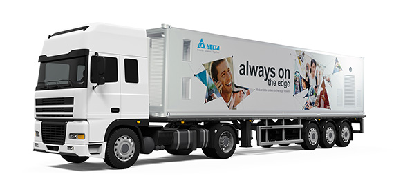 datacenter solutions - Containerized datacenter truck